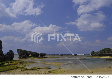 sandy beach, coast, seashore 2452124