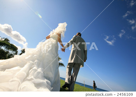 resort wedding, overseas wedding ceremony, marriage 2456109