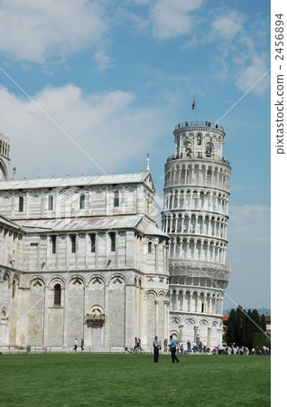 比薩斜塔 2456894