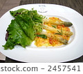 White asparagus starter 2457541