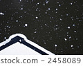 屋頂和降雪 2458089