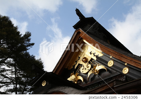 shrine building, osaki hachiman-gu, kinsai 2458306