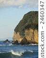 winter sea, the winter ocean, sheet of spray 2460347