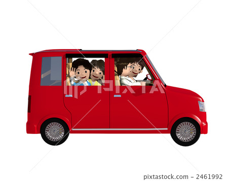 與家人一起開車 2461992