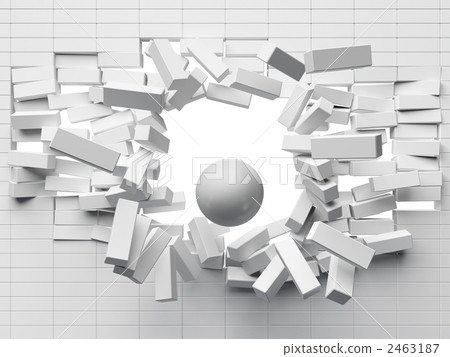 Breaking the wall 2463187