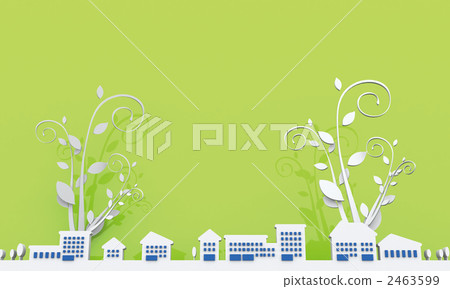 residential area, city, illustration 2463599