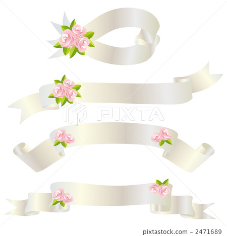ribbon, ribbons, decoration - Stock Illustration [2471689] - PIXTA