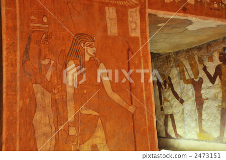 Mural painting in the tomb of Bannentiu 2473151