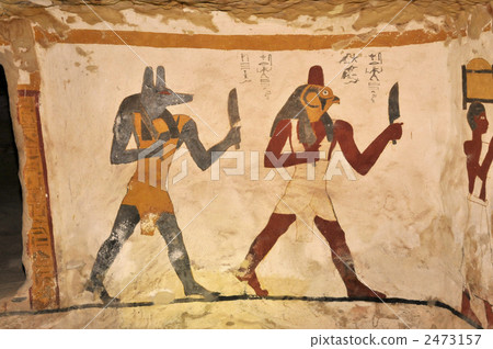 Mural paintings in Karat El Falargi (Tomb group) 2473157