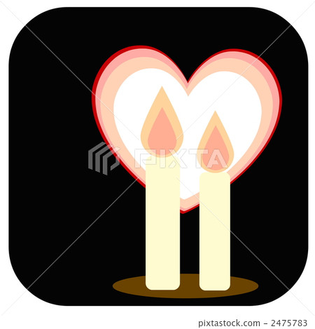 Candle light (Heart) 2475783