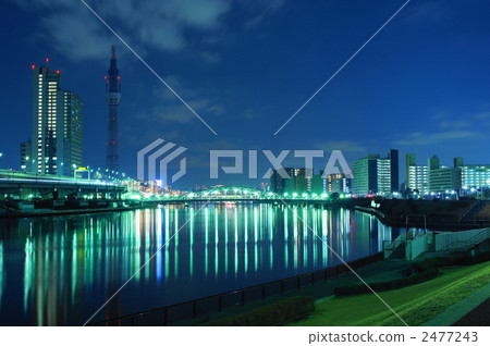 Tokyo Sky Tree Night view Tokyo Sky Tree Night view 2477243