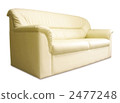 長沙發 沙發 米黃色 2477248