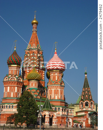 俄羅斯莫斯科克里姆林宮Poclovsky大教堂聖巴西爾大教堂 俄羅斯莫斯科克里姆林宮Poclovsky大教堂聖巴西爾大教堂 2479462