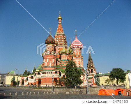 俄羅斯莫斯科克里姆林宮Poclovsky大教堂聖巴西爾大教堂 2479463