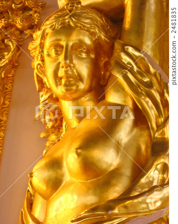 Russia Saint Petersburg Sculpture of Ekaterina Palace / Ballroom 2481835
