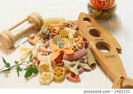 Colorful pasta Colorful pasta 2482232