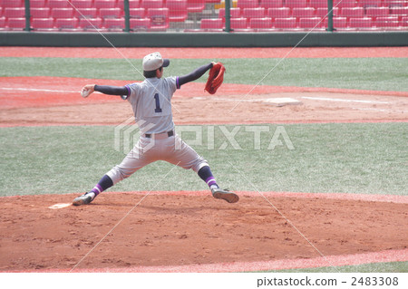 high school student, pitcher, high school baseball 2483308