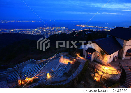 rokko garden terrace, hyogo, street 2483391