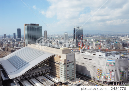 在JR大阪站周圍重建後 在JR大阪站周圍重建後 2484778