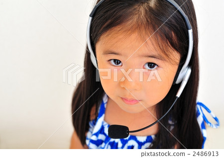A child who imitates an operator A child who imitates an operator 2486913