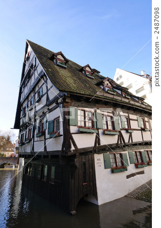 Germany Ulm Schiefes Haus 2487098