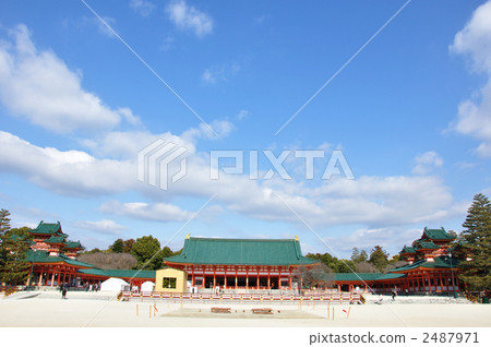 Shrine of Heian Shrine 2487971
