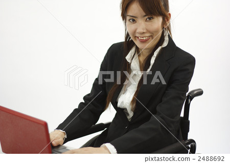 Working disabled people Working disabled people 2488692