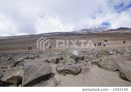 乞力馬扎羅山 山峰 荒野 2493340