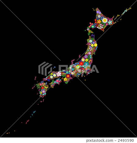 地圖 日本列島 日本地圖 2493590