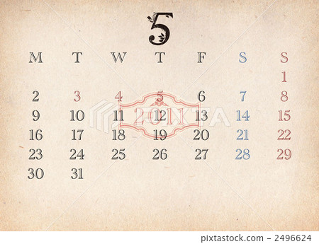 calendar, golden week, craft 2496624