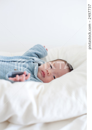 Baby looking at the camera 2497737