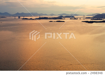 View of the Setonaikai Oji from Mountain peak View of the Setonaikai Oji from Mountain peak 2498348