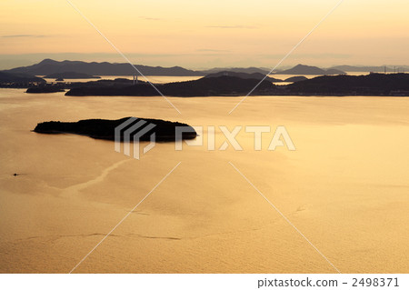 從山峰的Setonaikai Oji的看法 2498371