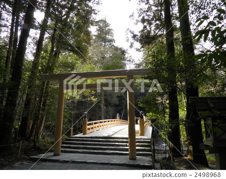 Ise Shrine style day prayer bridge Ise Shrine style day prayer bridge 2498968