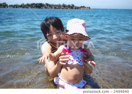 海水浴 嬰兒 寶寶 2499840