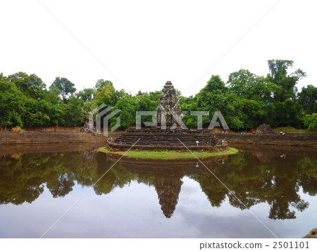 Cambodia Angkor Ruins Group Nyak Poain Cambodia Angkor Ruins Group Nyak Poain 2501101