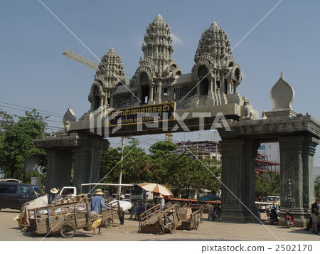 從泰國方面看到的“柬埔寨邊境”（波貝/泰國） 2502170