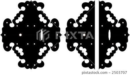 裝飾性的金屬夾具 裝飾品 點綴 2503707