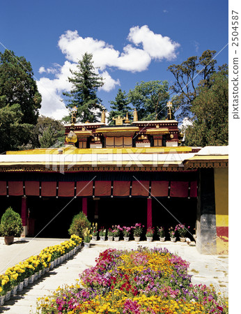 拉薩的Norbulinka 拉薩的Norbulinka 2504587