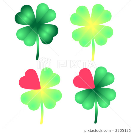 four-leaf clover, four leaves, four leaf clover 2505125