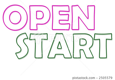 2 colors OPEN START 2 colors OPEN START 2505579