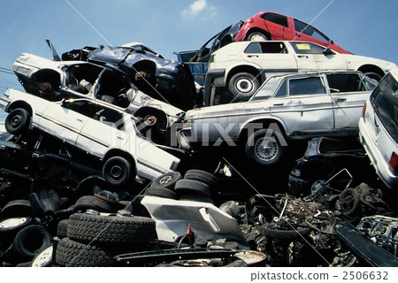 scrap, scrapping, scrapped car 2506632