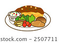 one plate, food, foods 2507711
