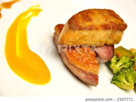 Foie gras, fat liver, meat dish 2507771