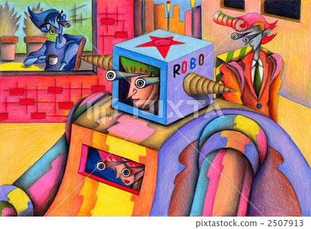Pop Illustration - Robot Mania Pop Illustration - Robot Mania 2507913