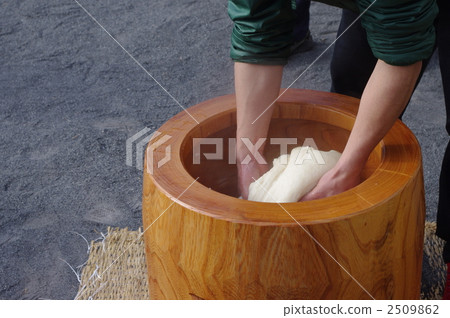 rice cake, mochi, mortar 2509862