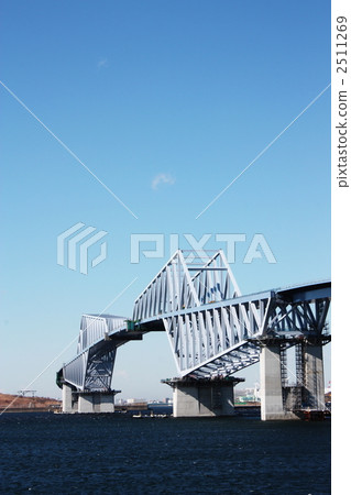 藍天和東京門橋（正在建設中） 2511269