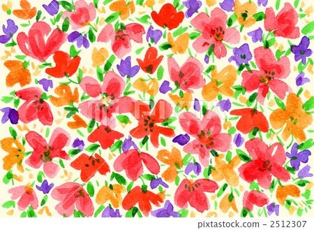 Mini Flower Pattern Animation small flowers pattern, illustration, motion - Stock Illustration ...