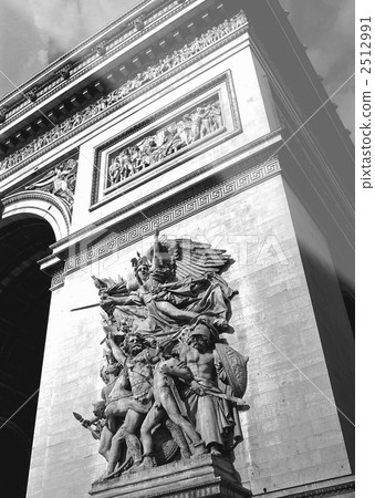 巴黎法國 - 凱旋門 2512991