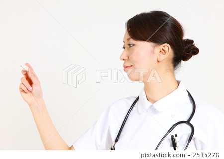 女護士看到溫度計 2515278